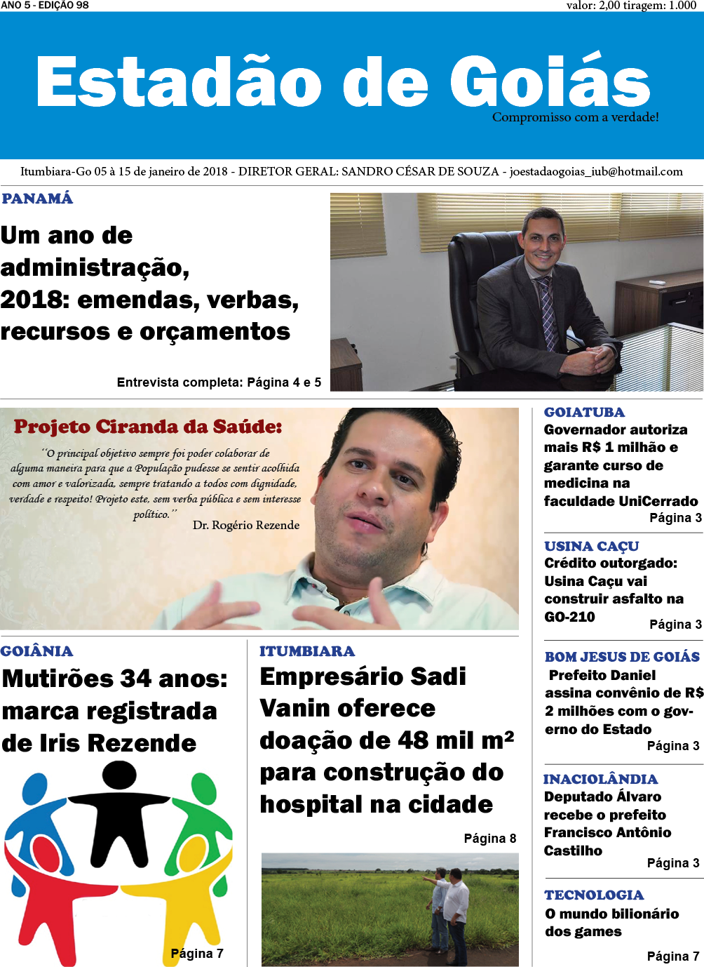 Jornal Estadão de Goiás edição 98